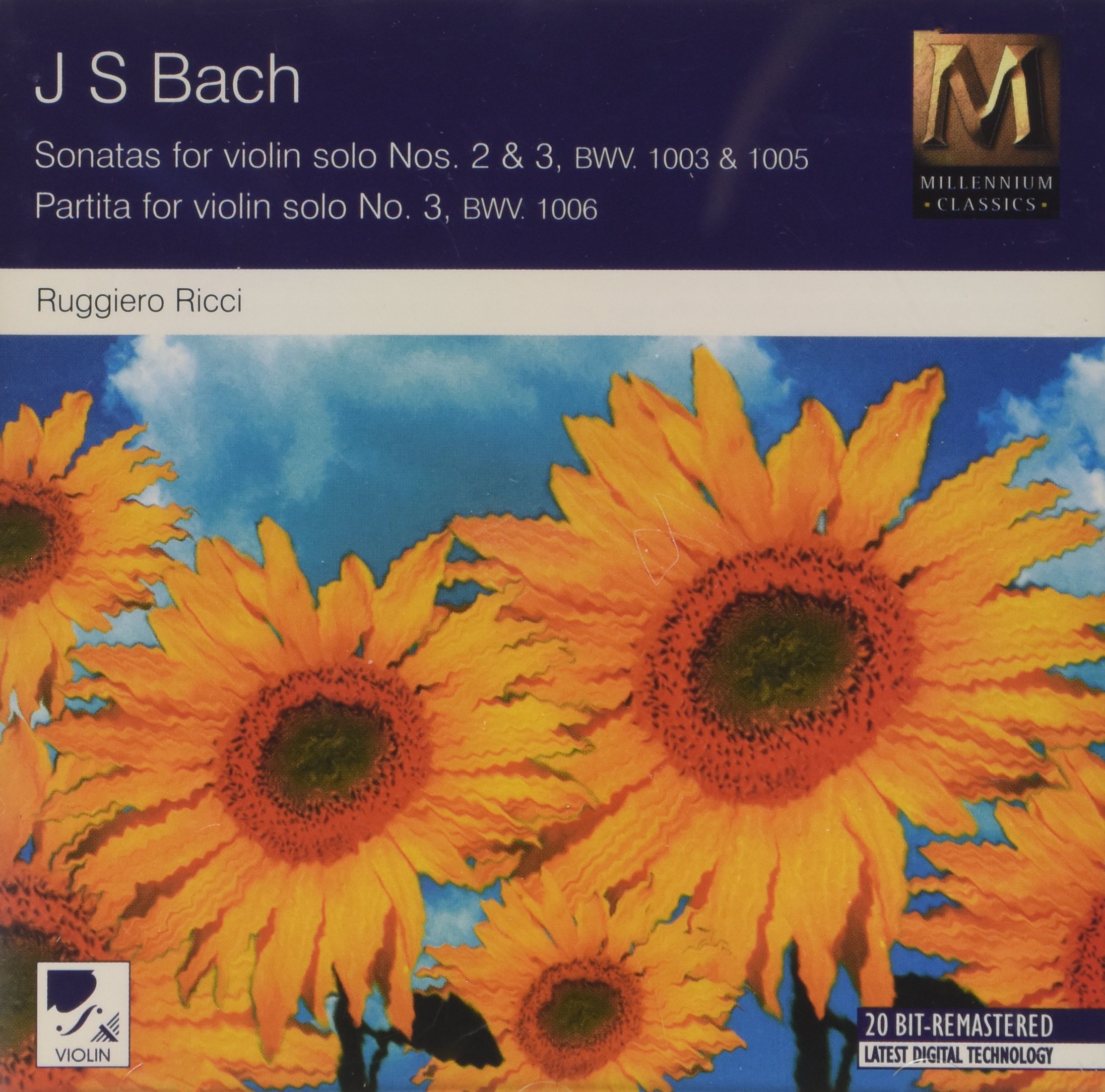 Sonatas 2 & 3/Partita 3 [Audio CD]