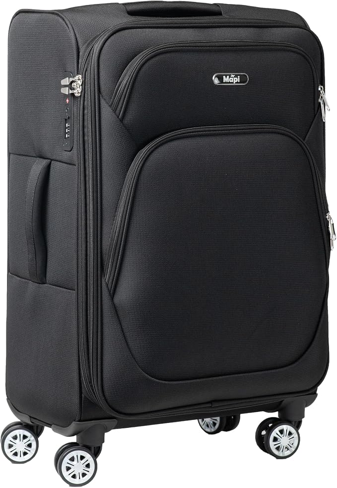 Todeco ABS+PC Reisekoffer Set Mit 4 Rollen & Kombischloss – Leicht, Stabil, 3-teilig Ineinander Stapelbar