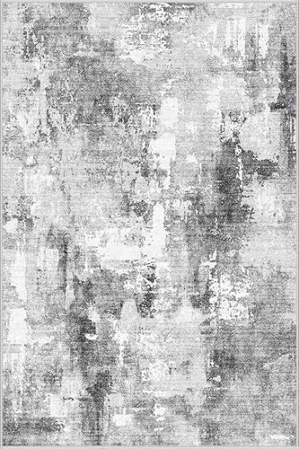 Miniatura 62 de Dripex Alfombra de piel sintética de conejo de 5 x 7 pies, alfombras esponjosas para sala de estar, alfombras lavables a máquina para dormitorio