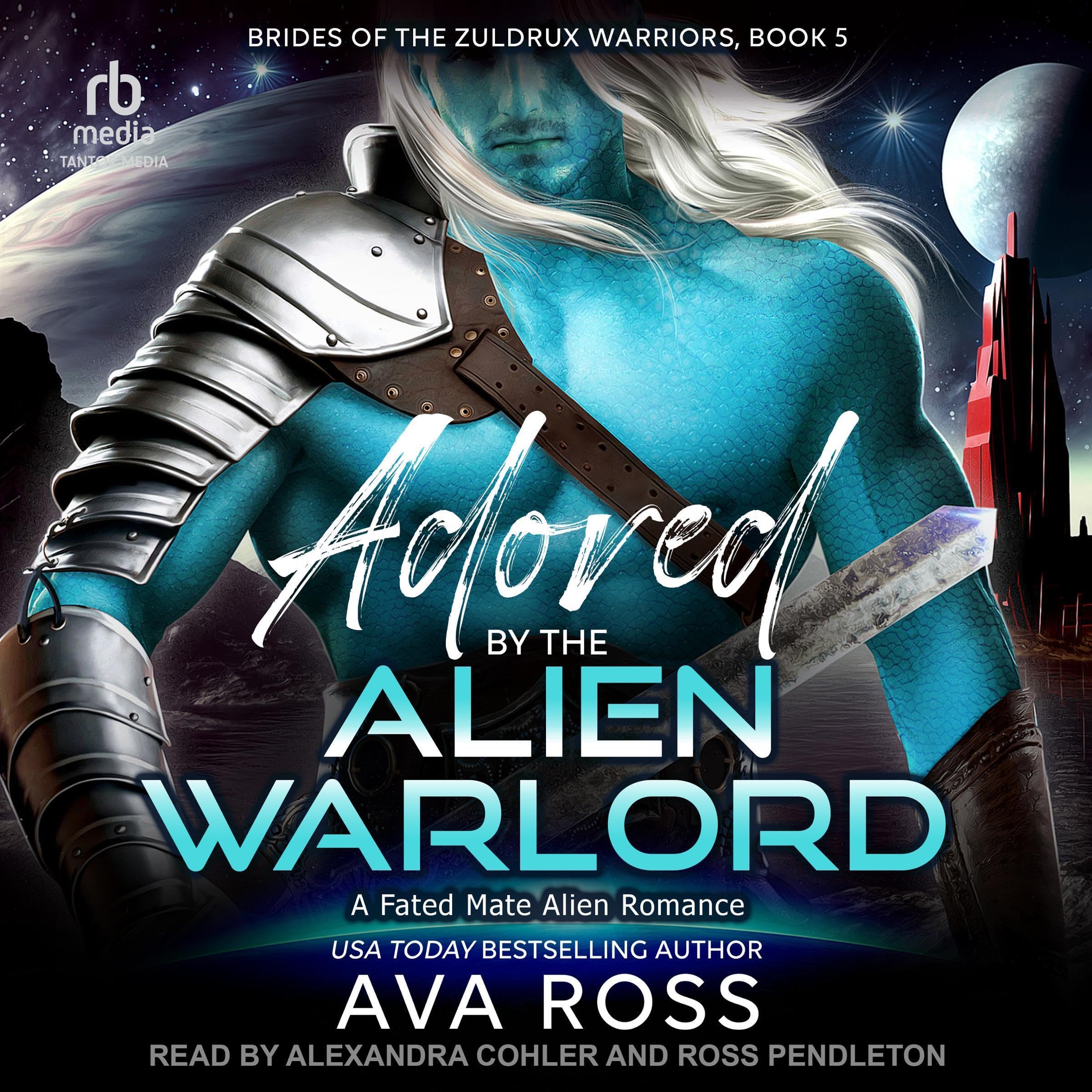 Cover art for Adored by the Alien Warlord