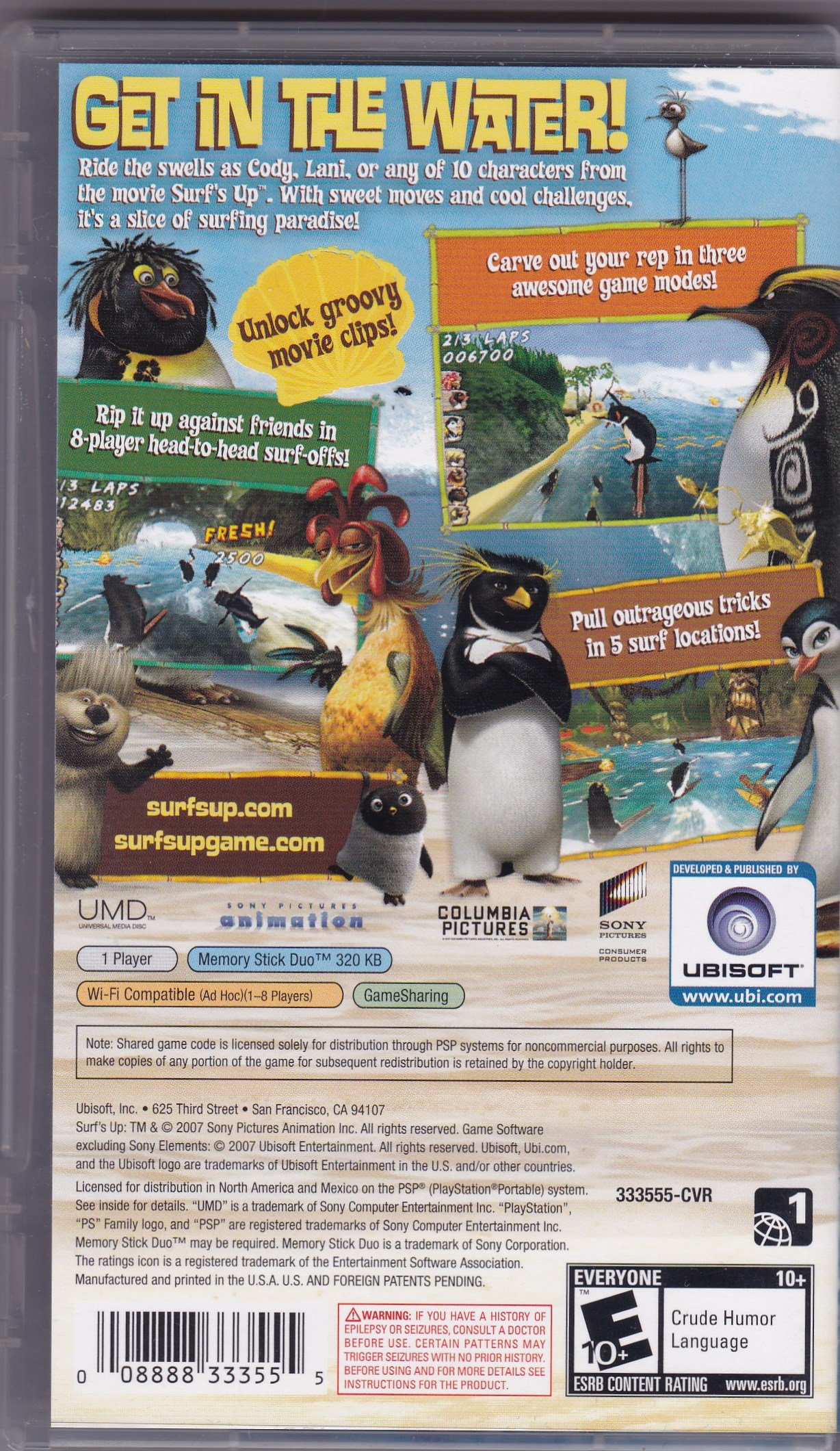 Amazon.com: Surf's Up - Sony PSP : Video Games