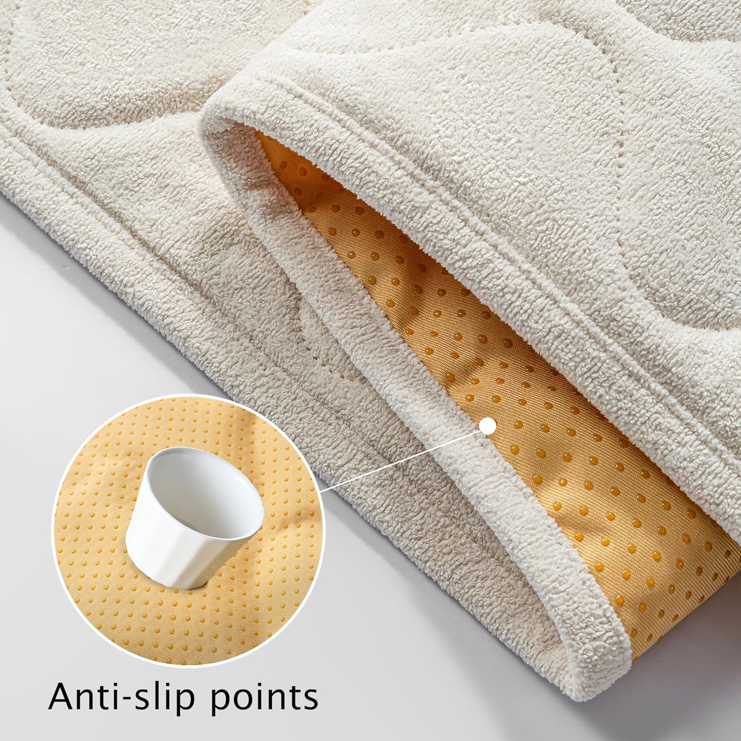 PuTian Waterproof Couch Cover for Dogs - Washable Sectional Sofa Cover with Non-Slip Straps, Pet Friendly Couch Protector & Dog Mat - 36''X63'' 90cmX160cm Off White