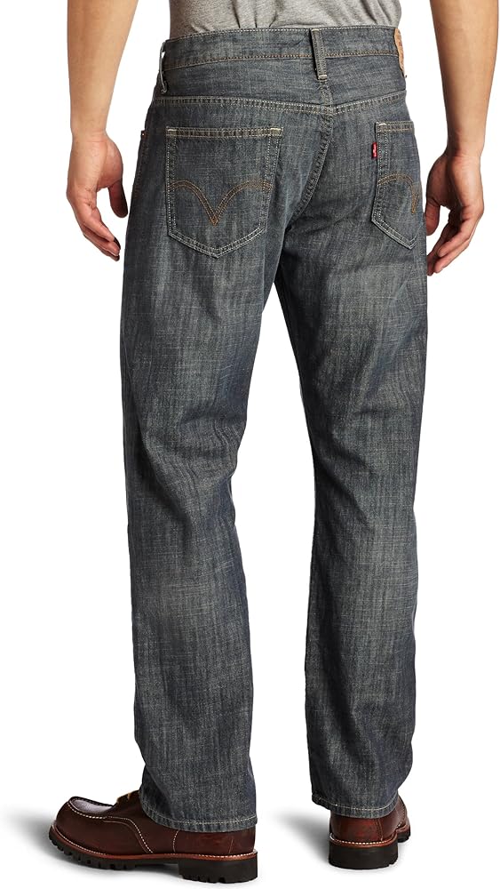 Levi's 569 ブラウン　金ステッチ　W31 L30 Amazon | Levi's Men's 569 Loose Straight Leg Jean, Static