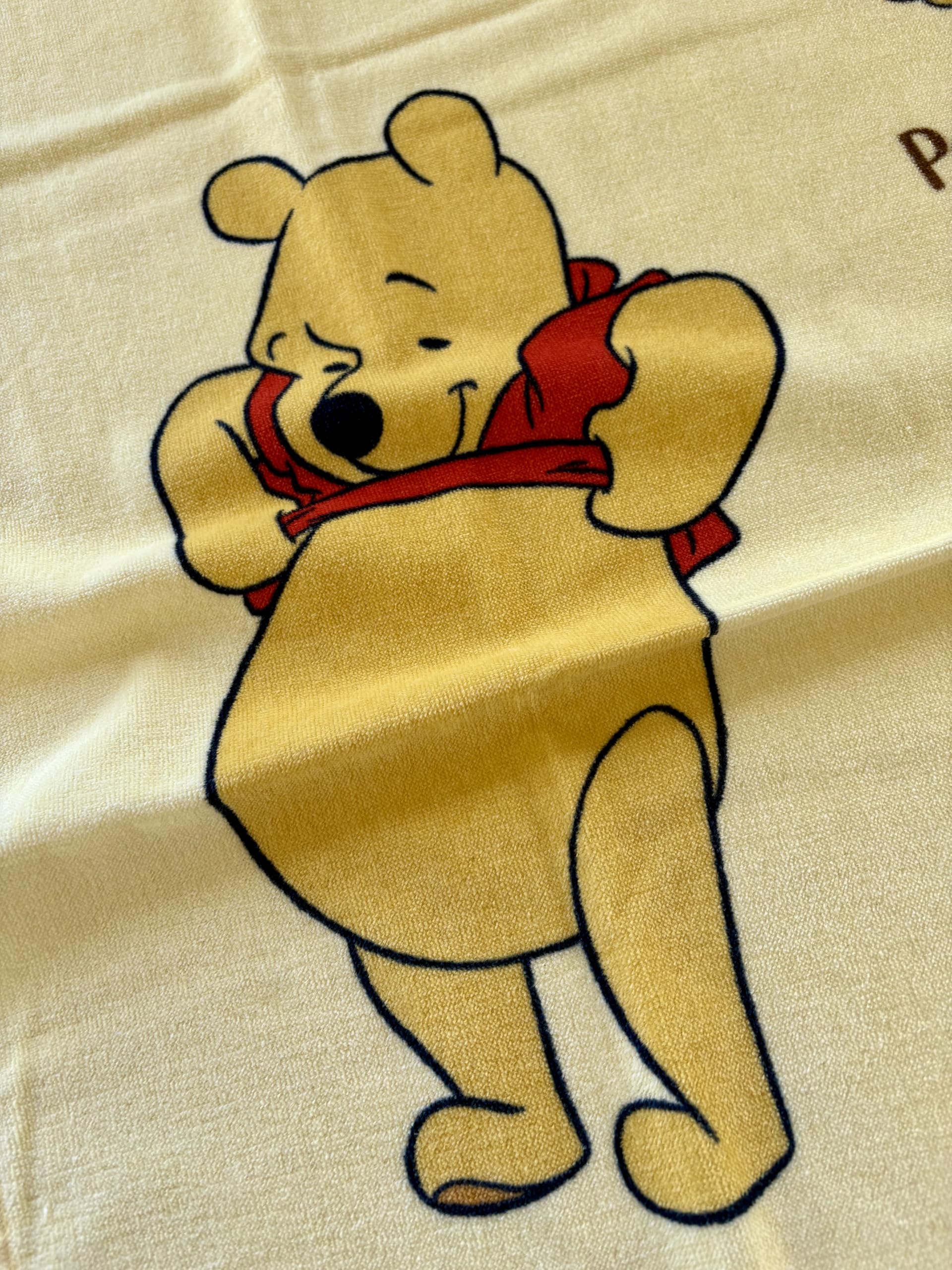 Tadashi Itosho Winnie the Pooh Shirring Nap Blanket, Yellow, 33.5 x 45.3  inches (85 x 115 cm), 51-85PO : Amazon.sg: Home
