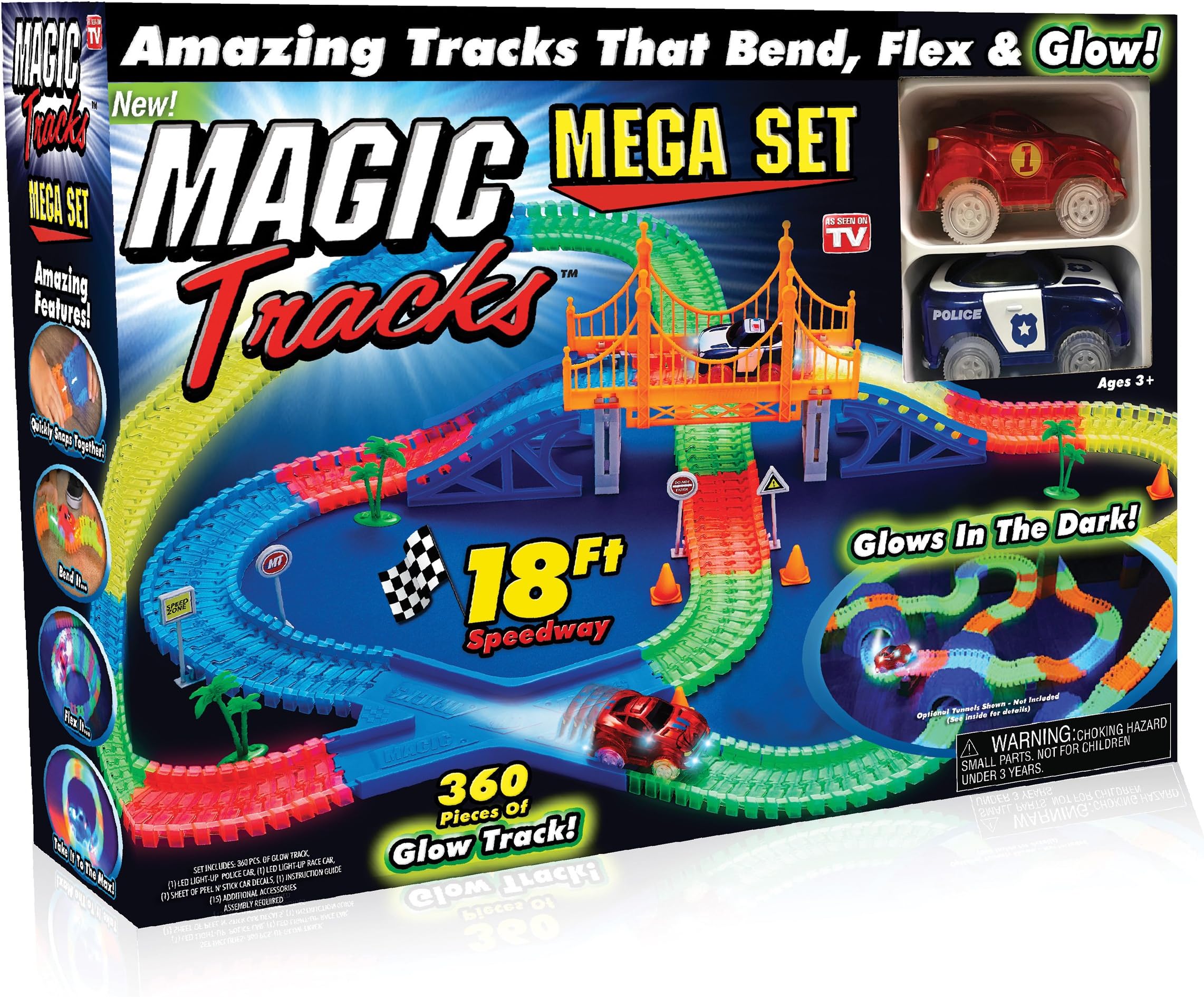 Ontel As Seen on TV Magic Tracks Mega Set