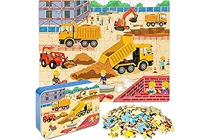 LELEMON Jigsaw Puzzles For Kids Ages 4-8 Boys