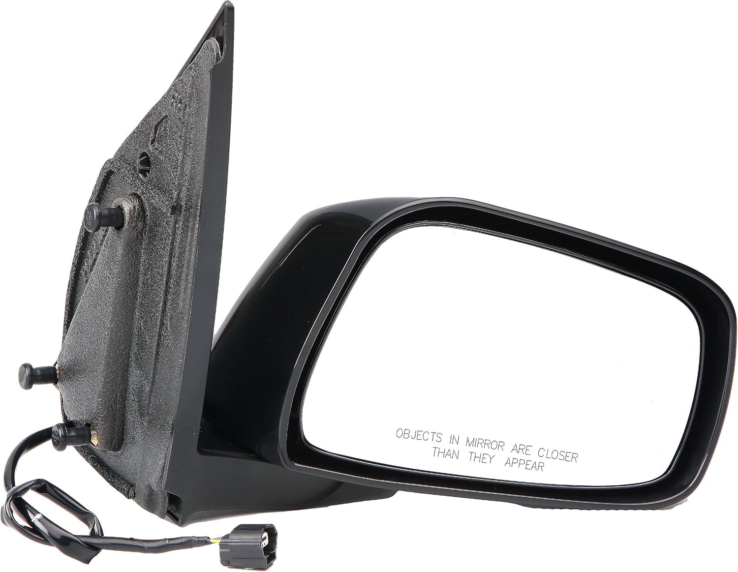 Dorman 955-1767 Passenger Side Power Door Mirror - Folding Compatible with Select Nissan Models, Black