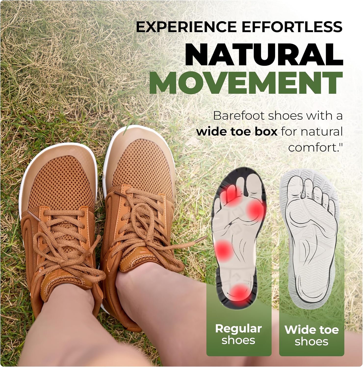 Hike Footwear Lorana Sneakers | Ergonomic Barefoot Shoes for Men Woman Daily Wear | Zero Drop, Flexible and Thin Soles | Wide Toe Box Boots | Ultra-Light Design