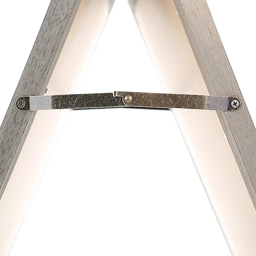 Miniatura 5 de MyGift Cartel de pizarra borrable de madera rústica con marco en A, caballete de pizarra de doble cara, tablero de menú de acera, señalización