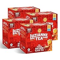 Vista 17 de Bolsitas de té helado Luzianne sin endulzar, tamaño familiar, té negro, 22 unidades (caja de 1)