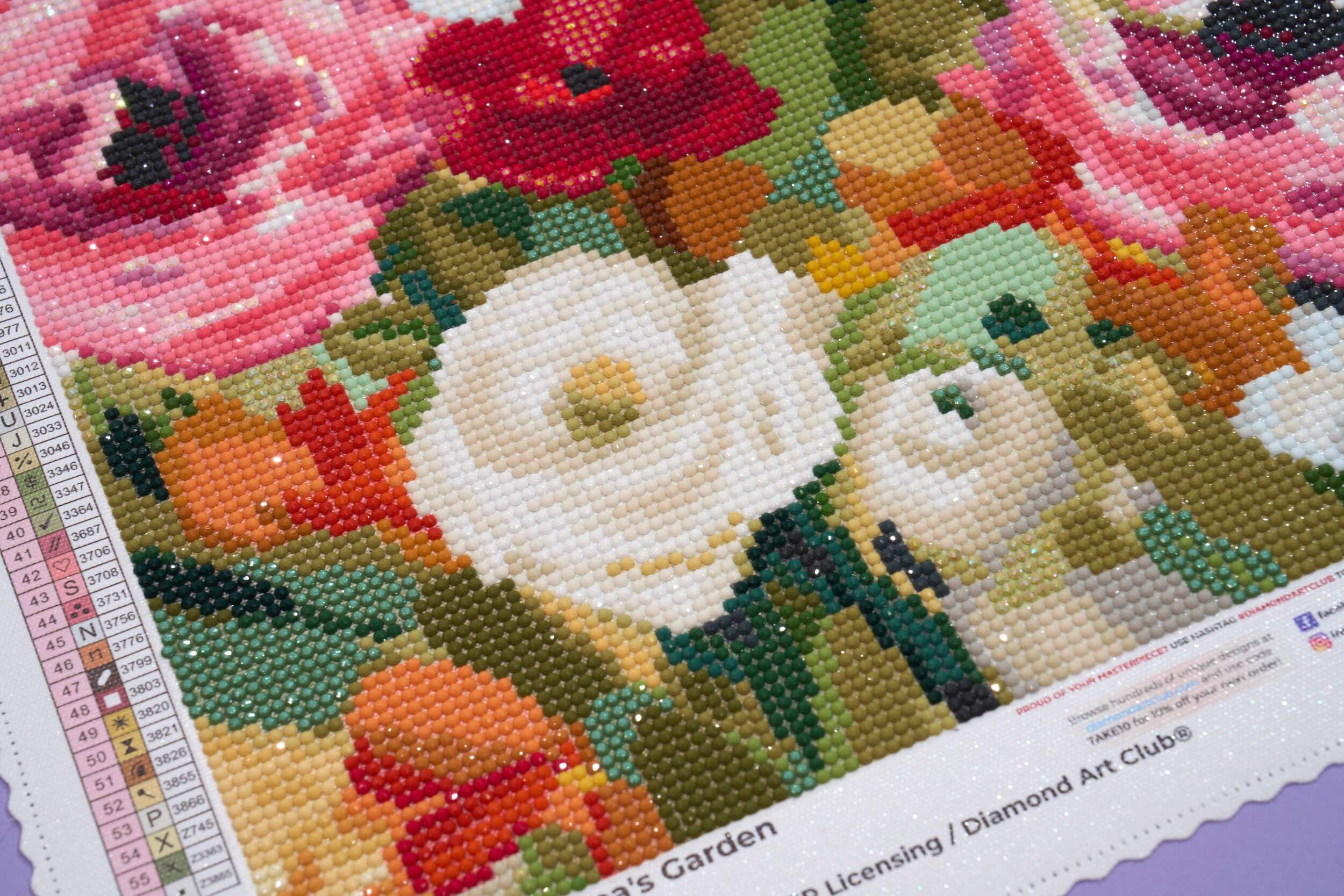 Amazon.com: DIAMOND ART CLUB Lea's Garden Diamond Painting Kit