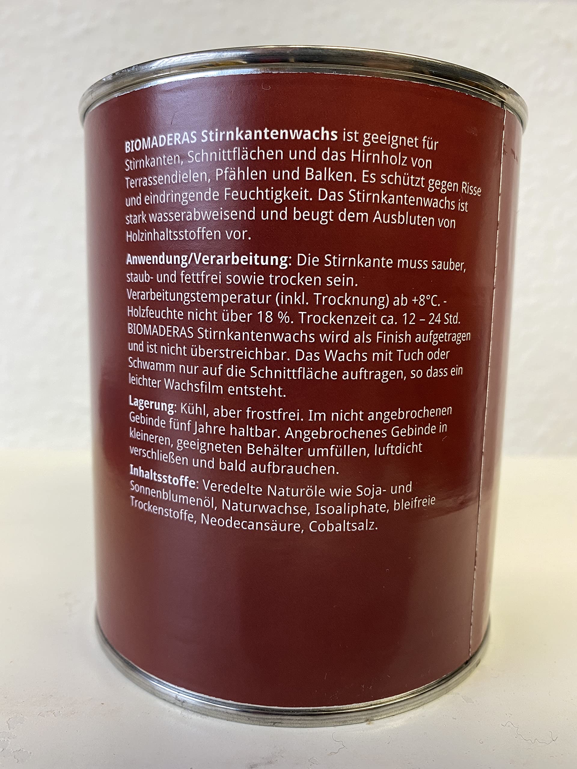 Cera para bordes frontales incolora (750 ml)