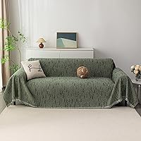 Vista 49 de MYSKY HOME Funda de Sofá Fundas de Sofá Fundas de Sofá para Sofá de 3 Cojines Apto para Mascotas, Funda de Sofá en Forma de L Fundas de Sofá Verde