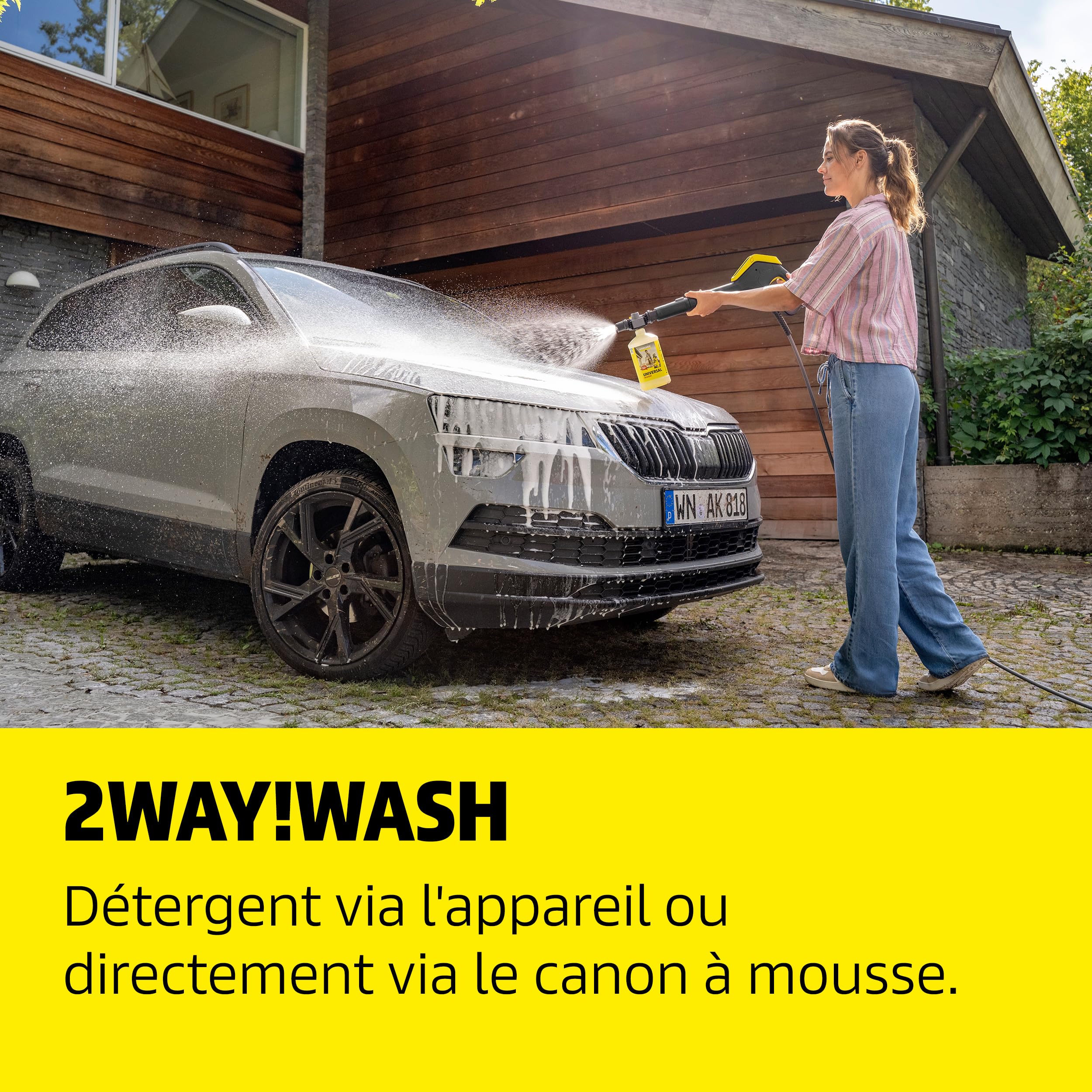 Kärcher Nettoyeur Haute Pression K 7 Comfort Premium Connect Home, Pression Max. 180 Bar, débit : 600 l/h, Surface : 60 m²/h, Enrouleur de Flexible, contrôle Via Application, Home Kit