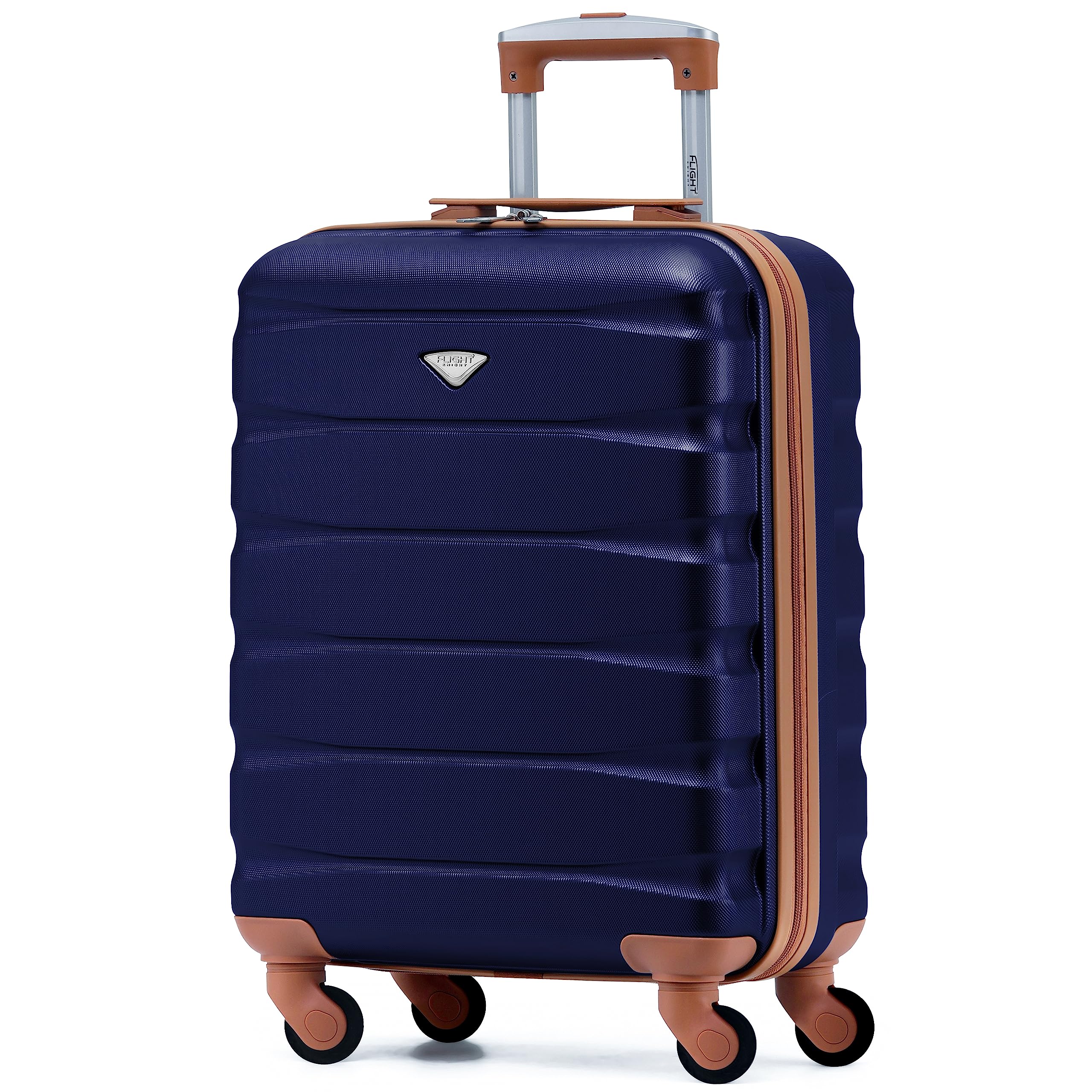 Flight Knight Lightweight 4 Wheel ABS Hard Case Medium Suitcase Approved for Over 100 Airlines Including easyJet, British Airways, Ryanair, Jet2, Emirates & Many More - Check-in Medium Size 25" — view 76