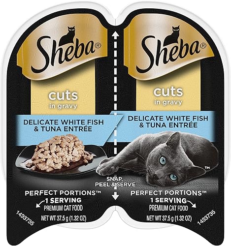Sheba Perfect Portions - Bandejas de comida húmeda para gatos