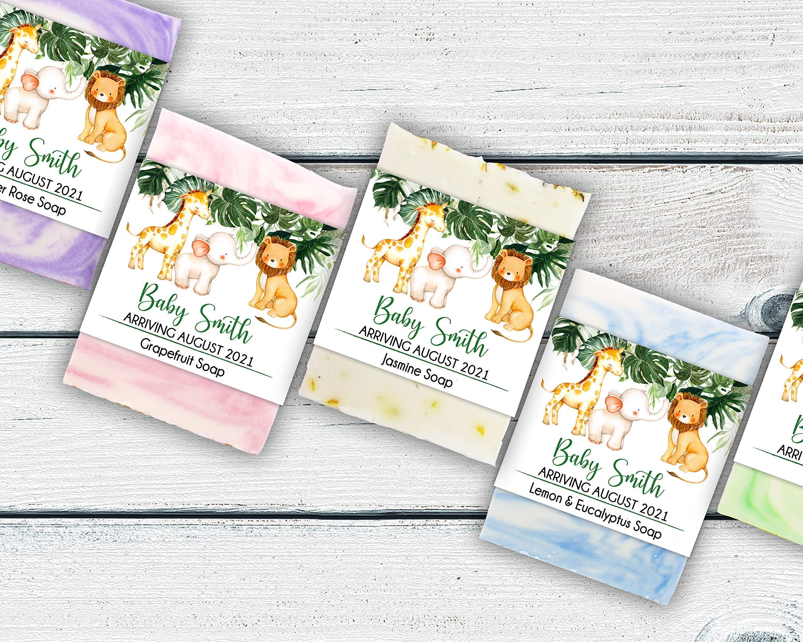 Buy Jungle Baby Shower Favors, Choose Quantity and Soap Color, Safari