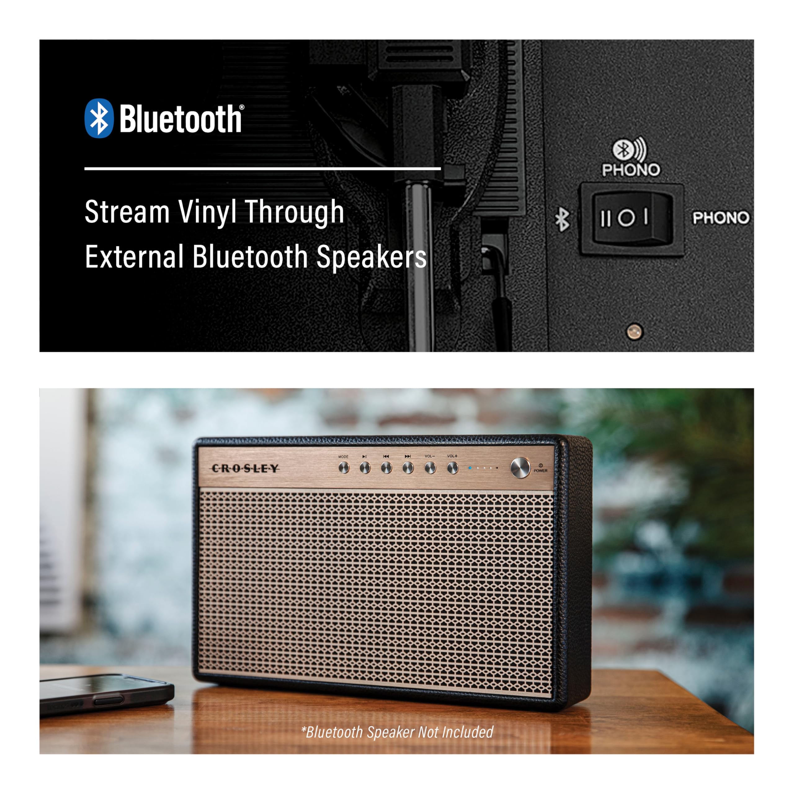 Snapklik.com : Crosley CR8005DP-WF Cruiser Plus Vintage 3-Speed ...