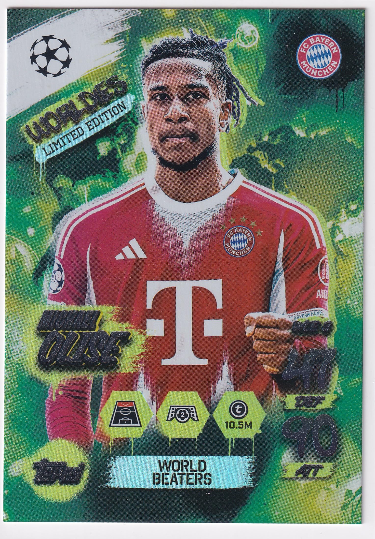 Match Attax 2025 2026 Worldies Limited Edition Trading Card(s) You Select (Michael Olise WLE3 World Beaters)