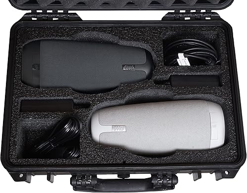 Miniatura 3 de Case Club La funda se adapta a 2 cámaras de conferencia de búhos de reunión. La funda impermeable tiene espuma precortada para adaptarse a x2