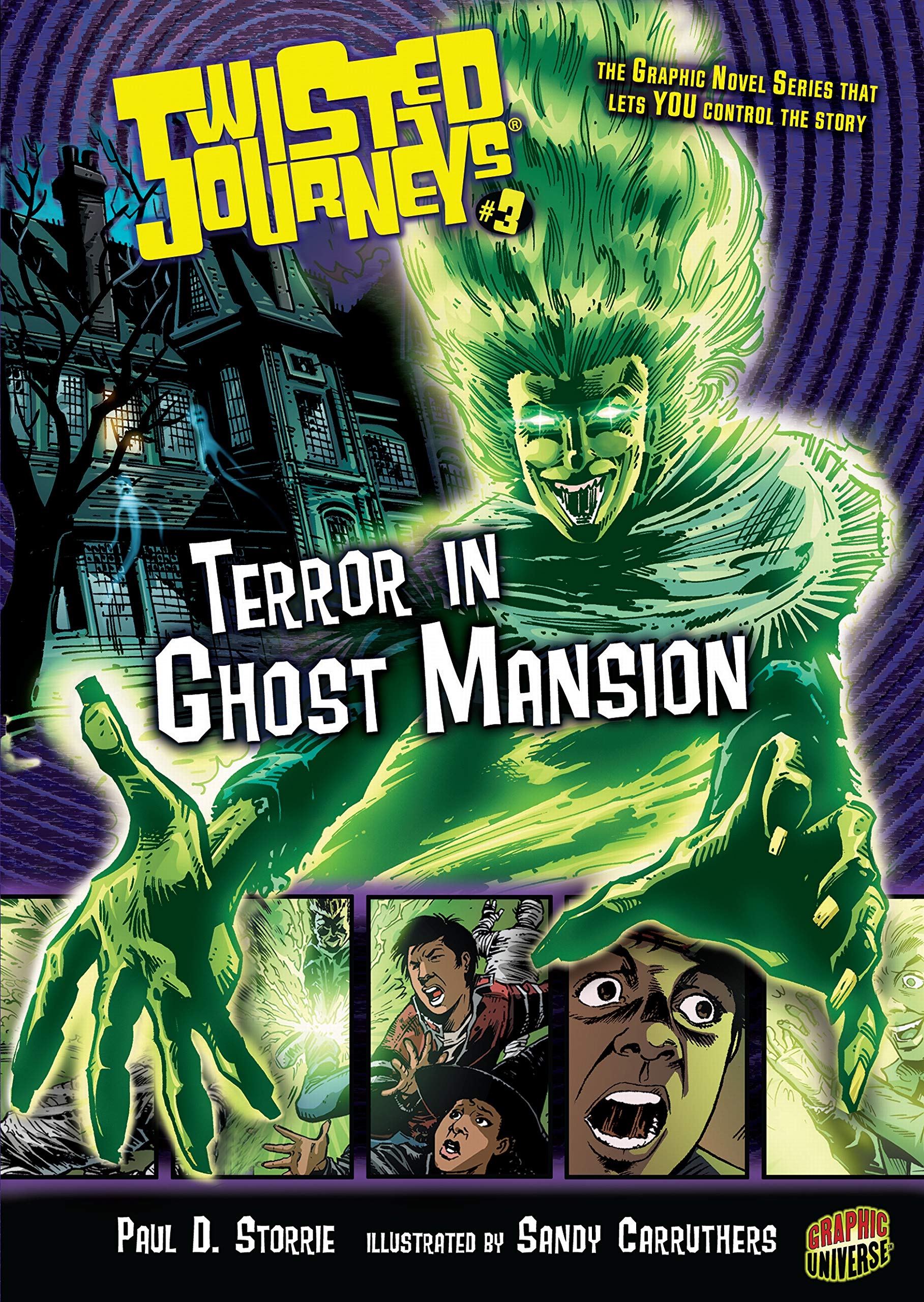 Buy Terror in Ghost Mansion (Twisted Journeys) — BookShops.in