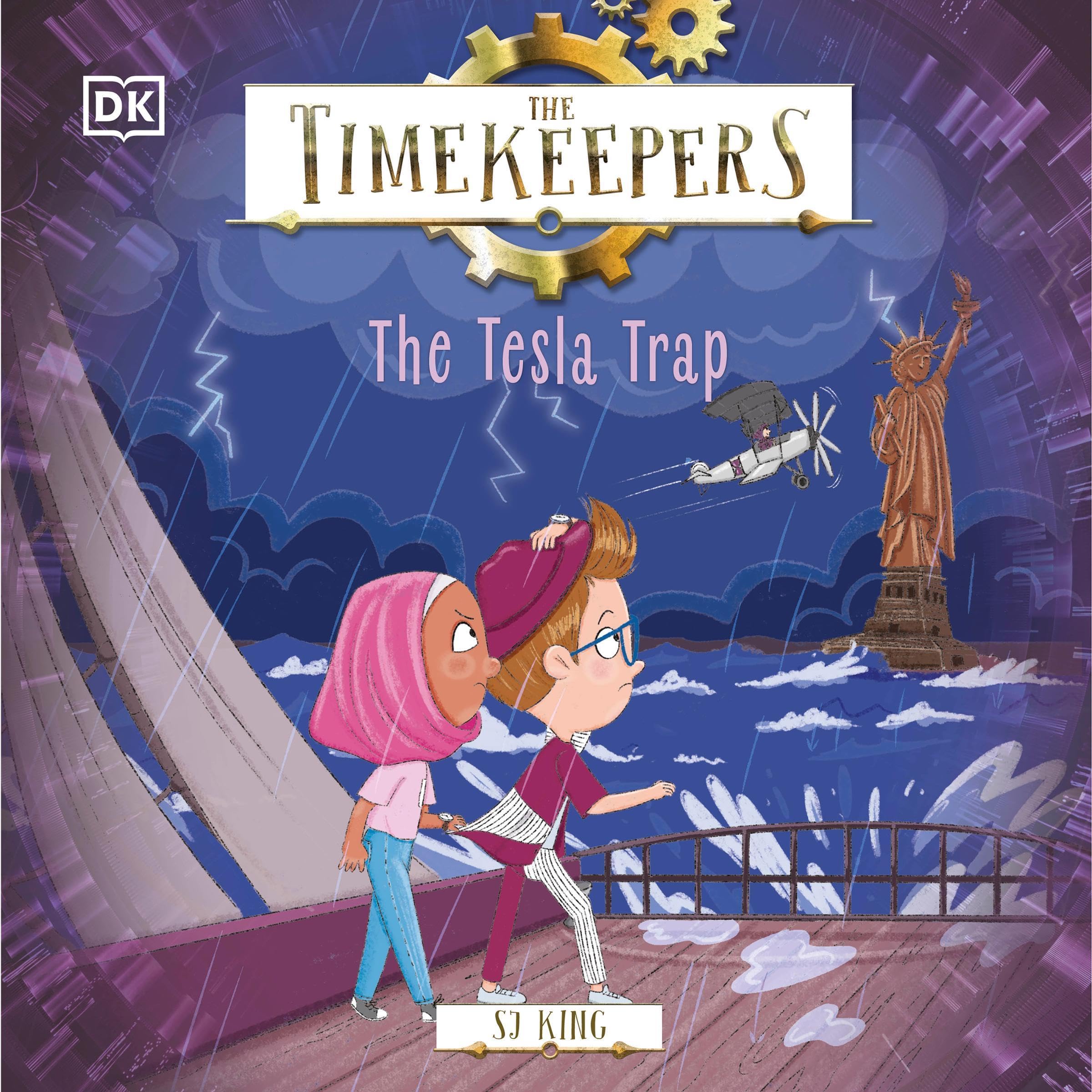 Cover art for The Timekeepers: The Tesla Trap