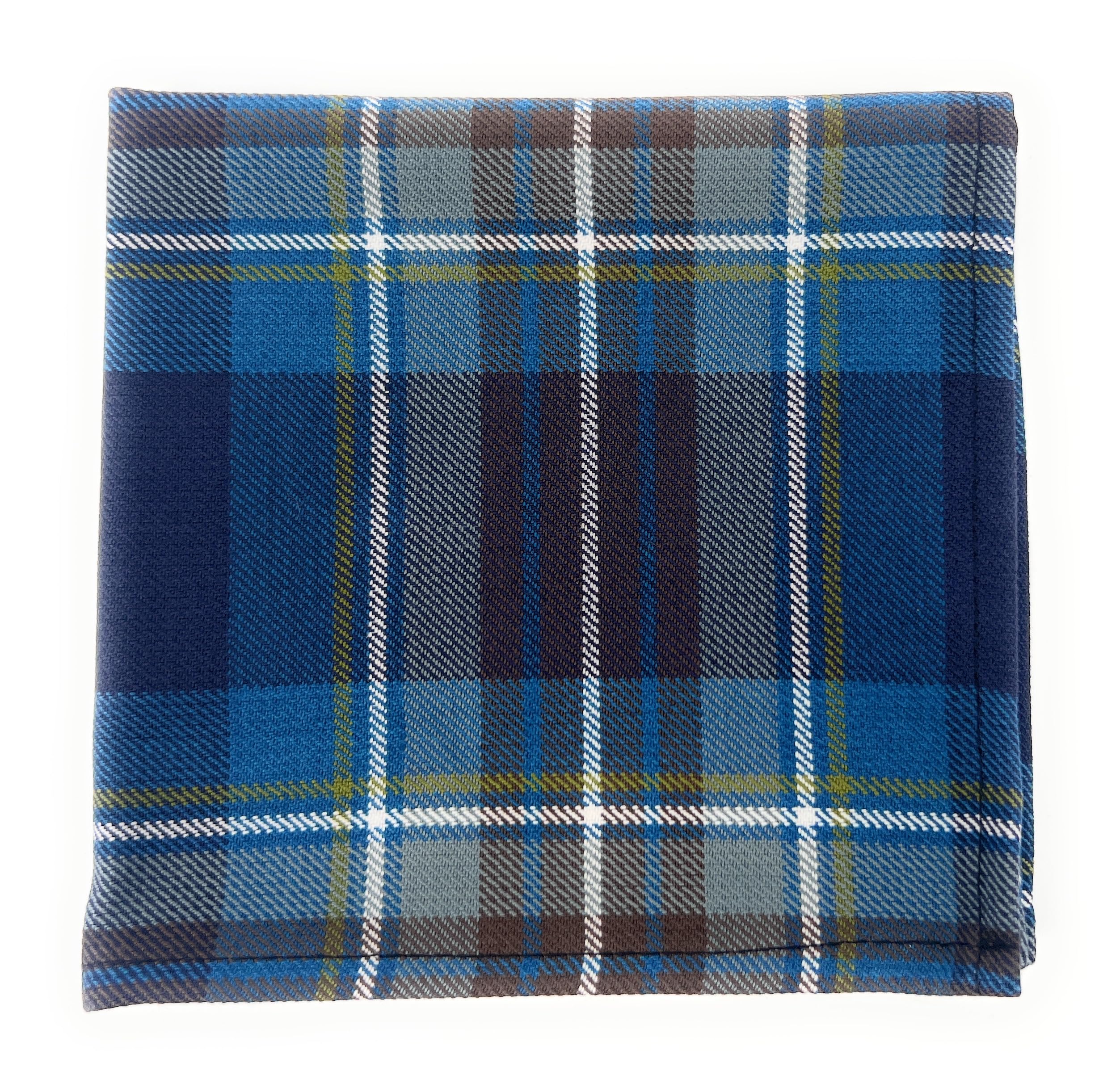 Tartan Tweeds Men's Holyrood Tartan Pocket Square Handkerchief 26Cm X 26Cm (Holyrood)