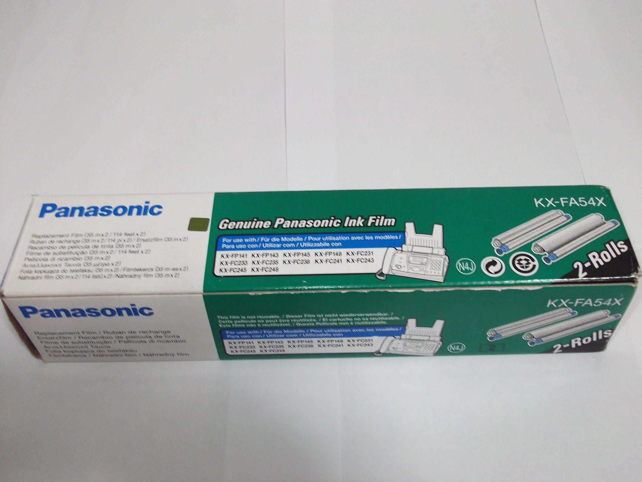 Panasonic 138500 - Ruban de Transfert Noir PK2 KX-FA54X