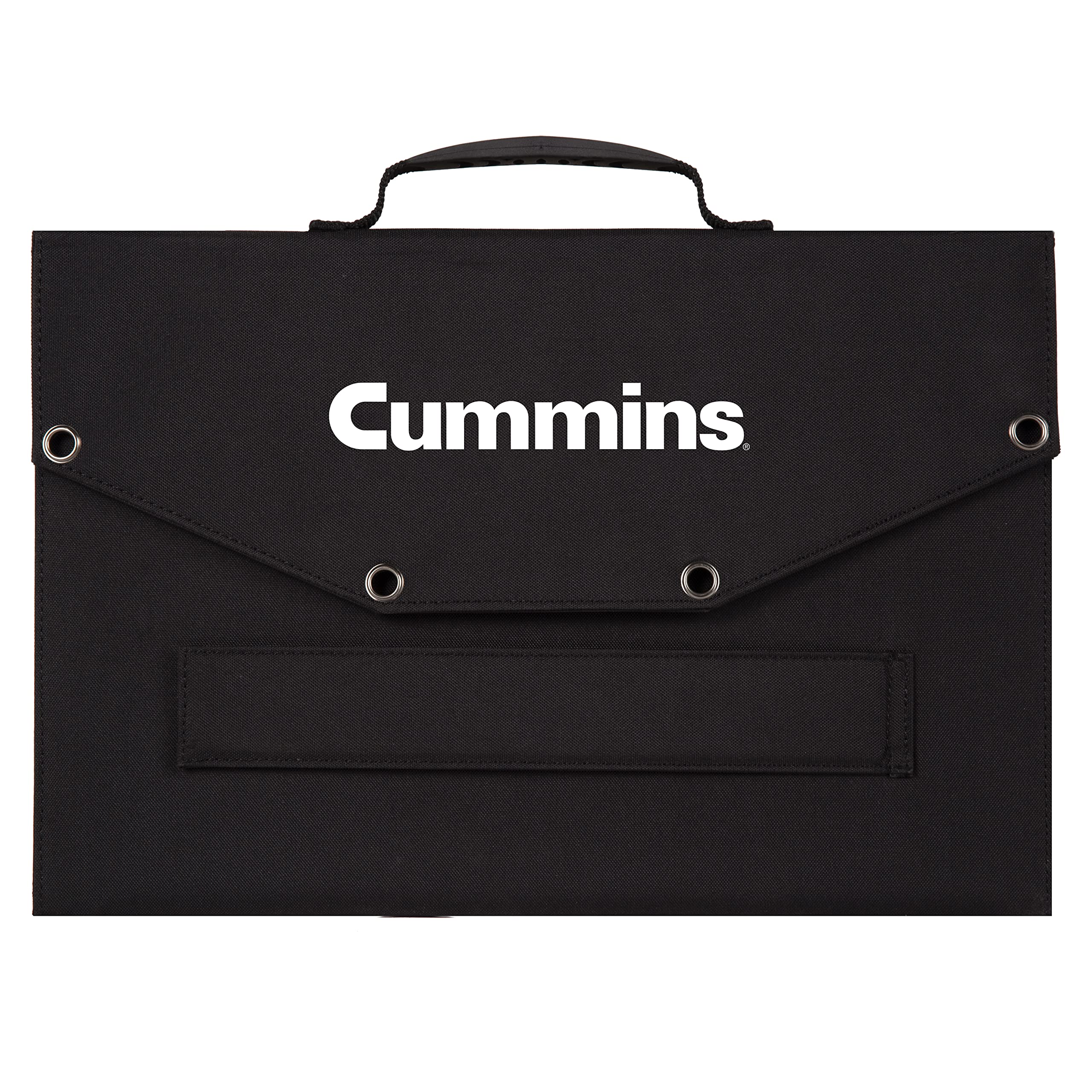 Cummins Panel solar portátil de 60 W para estaciones de energía portátiles, iPhone, iPad, tabletas, laptop, con puertos USB QC 3.0 y USB-C, salida CC, para exteriores, camping, caravanas y viajes