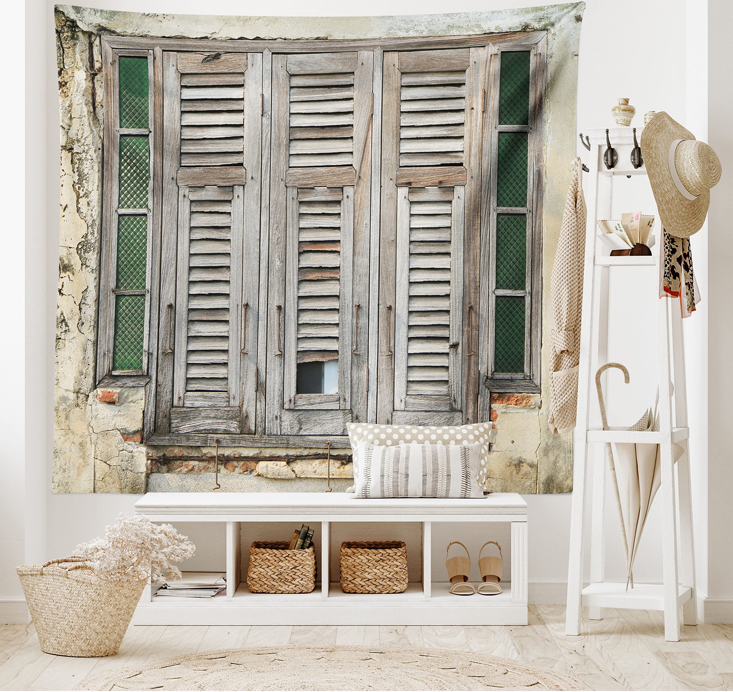 Distressed Wooden Shutters