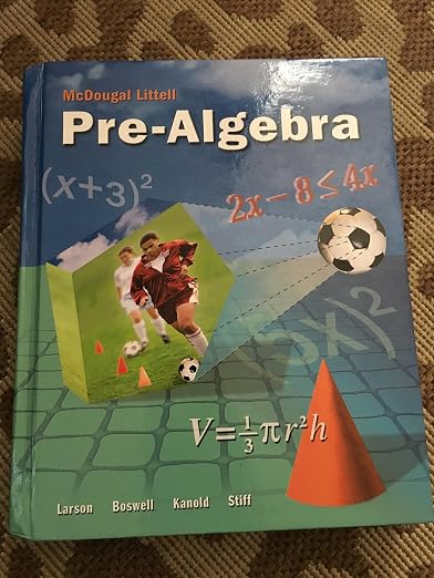 McDougal Littell Pre-Algebra: Student Edition 2008 - Ron Larson