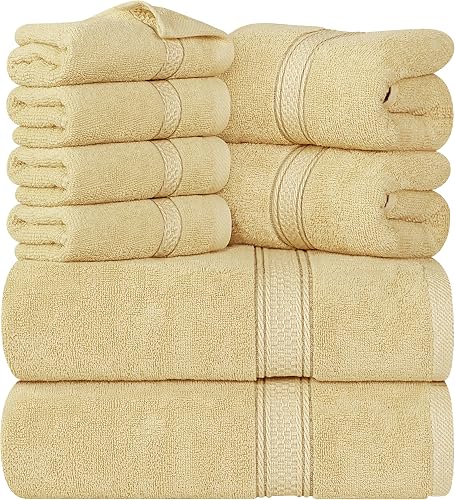 Utopia Towels 8-Piece Premium Towel Set