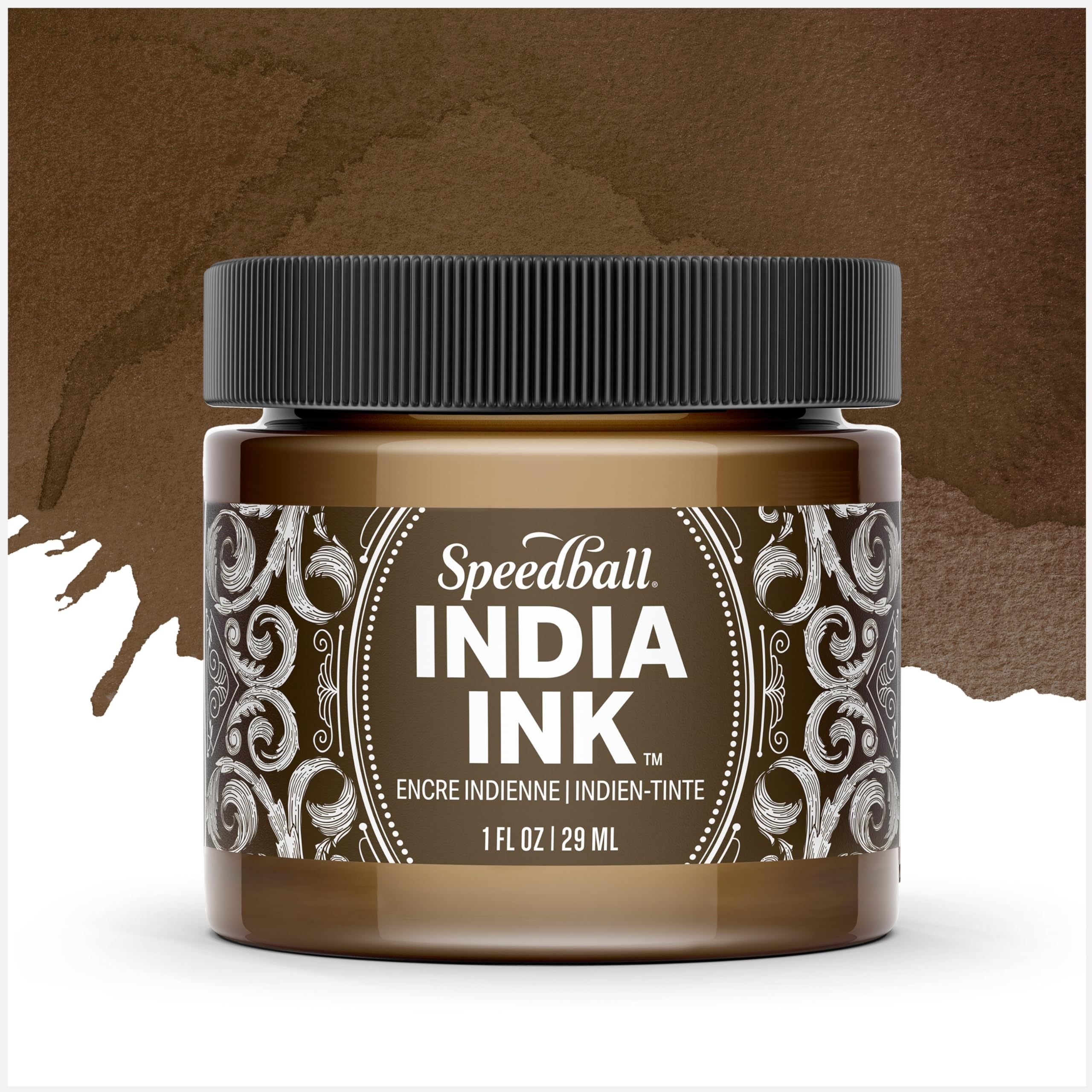Speedball India Ink 30ml - Sepia