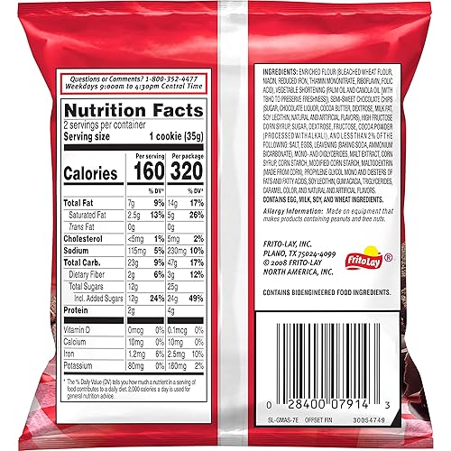 Miniatura 2 de Grandmas Homestyle Big Cookies - 2 galletas en cada paquete paquete de 12 total 24 galletas brownie de chocolate