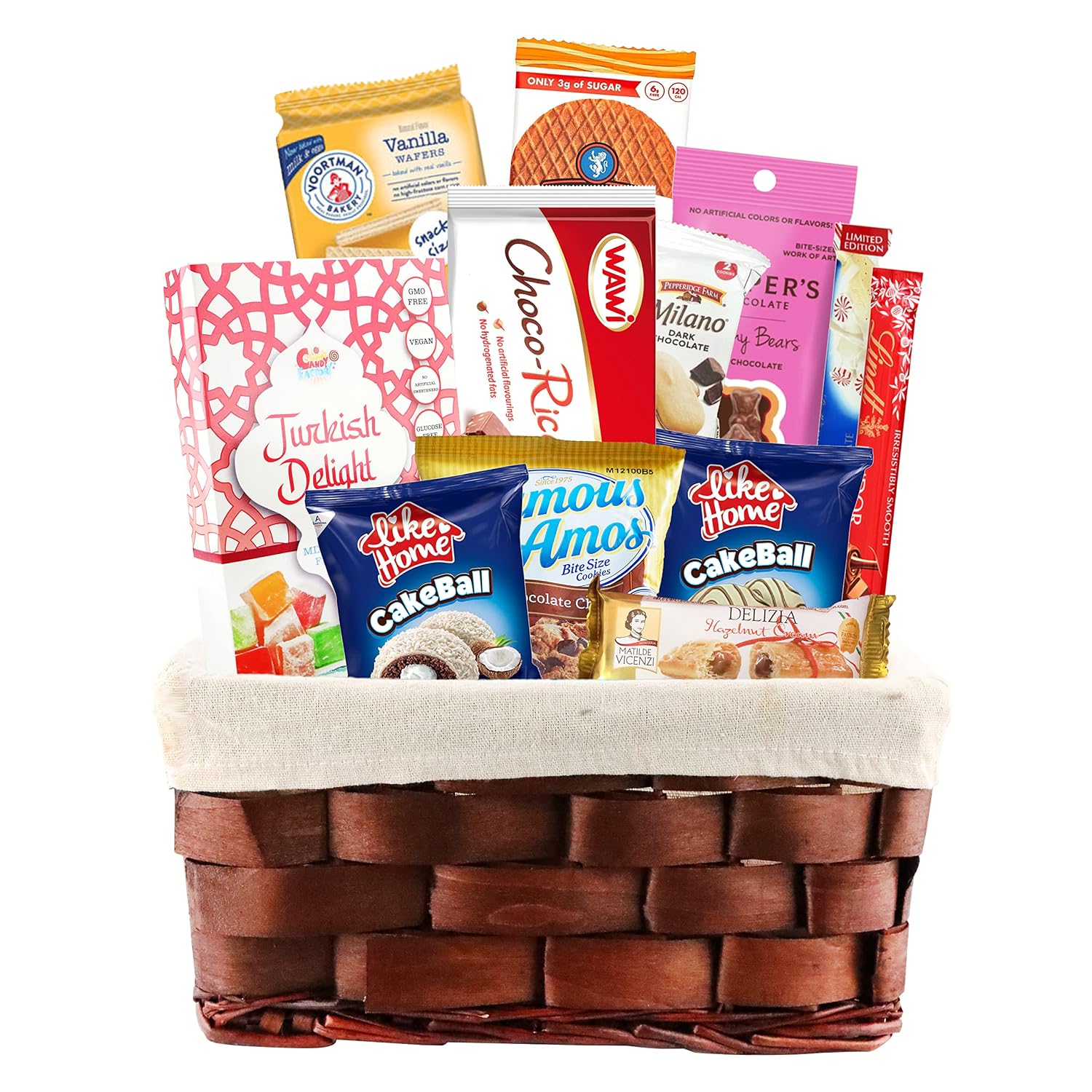 Valentines Day Gifts Chocolate Box, Premium Assorted European Chocolates and Cookies, Wafels, Gift Baskets for Women and Men