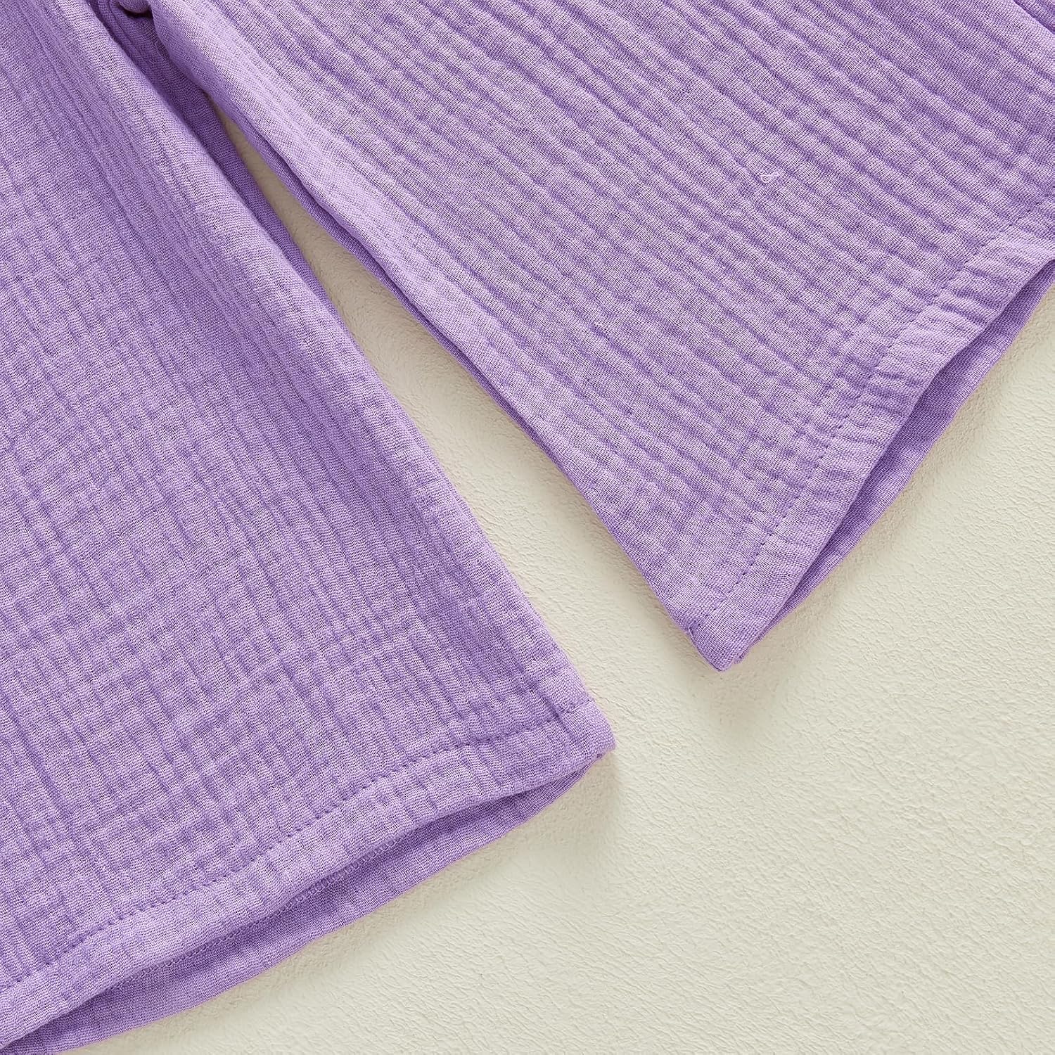 Kayotuas Toddler Girl Carnival Smocked Outfit Strap Tank Top Dress Pants Kid Girls Festival Party Clothes Fat Tuesday Outfits - Image 9