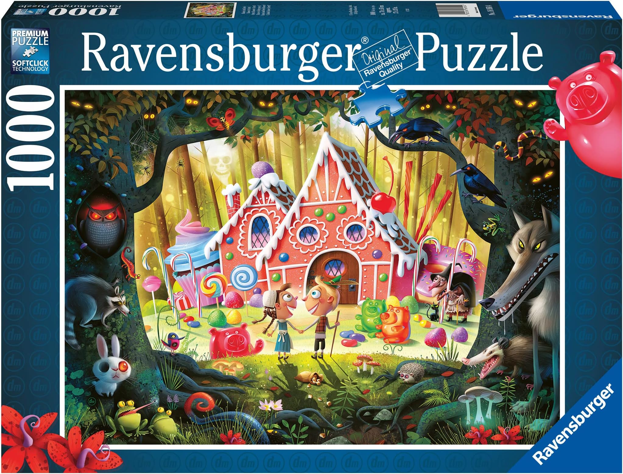Ravensburger Hansel & Gretal 1000 Piece Jigsaw Puzzle for Adults & Kids Age 12 Years Up