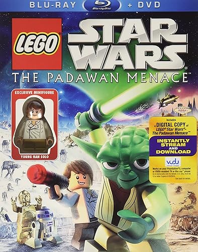 Lego Star Wars The Padawan Menace with Young Han Solo Lego Minifigure