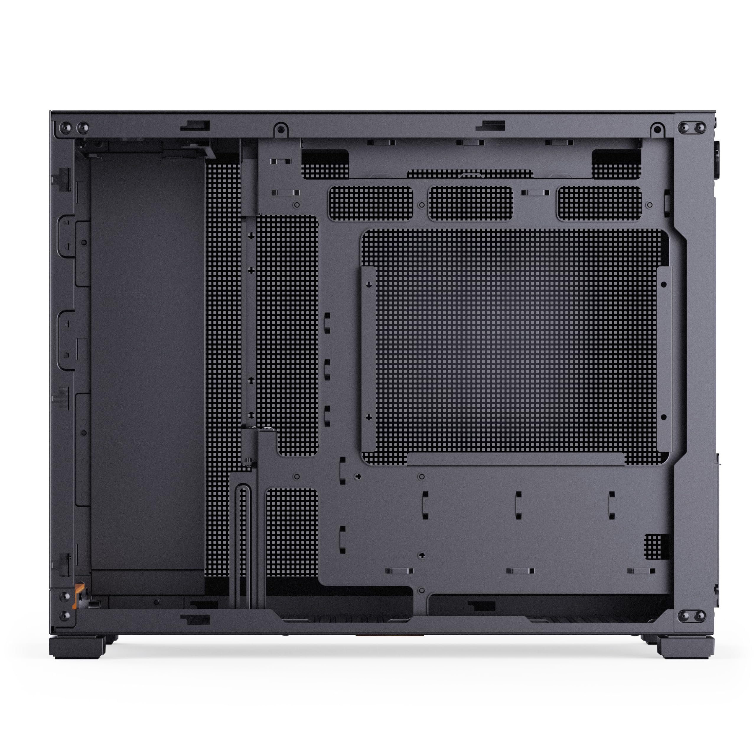 Jonsbo D32 STD Mesh Case PC Nero | Mini Case per Micro-ATX, compatibile con Back-Connect, forte flusso d'aria, compatto e elegante per build da gaming