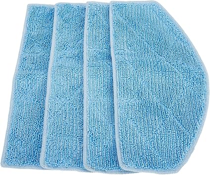 Mop Cloth Pads For Tikom G8000 Pro for Honiture for g20 Vacuum Cleaner, Dry And Wet Usage Mop Cloths Pad Floor Cleaning Replacement Accessories4pcs