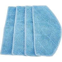 Mop Cloth Pads For Tikom G8000 Pro for Honiture for g20 Vacuum Cleaner, Dry And Wet Usage Mop Cloths Pad Floor Cleaning Replacement Accessories4pcs