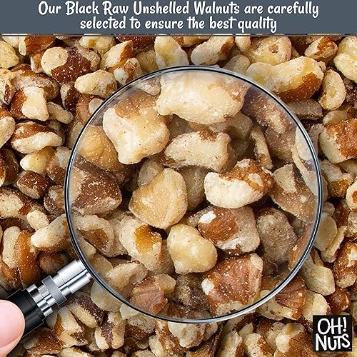Miniatura 10 de Oh Nuts Bolsa a granel de nueces crudas de 2 libras  Mezcla saludable sin cáscara de mitades y piezas de Chandler  Snacks Keto frescos y saludables
