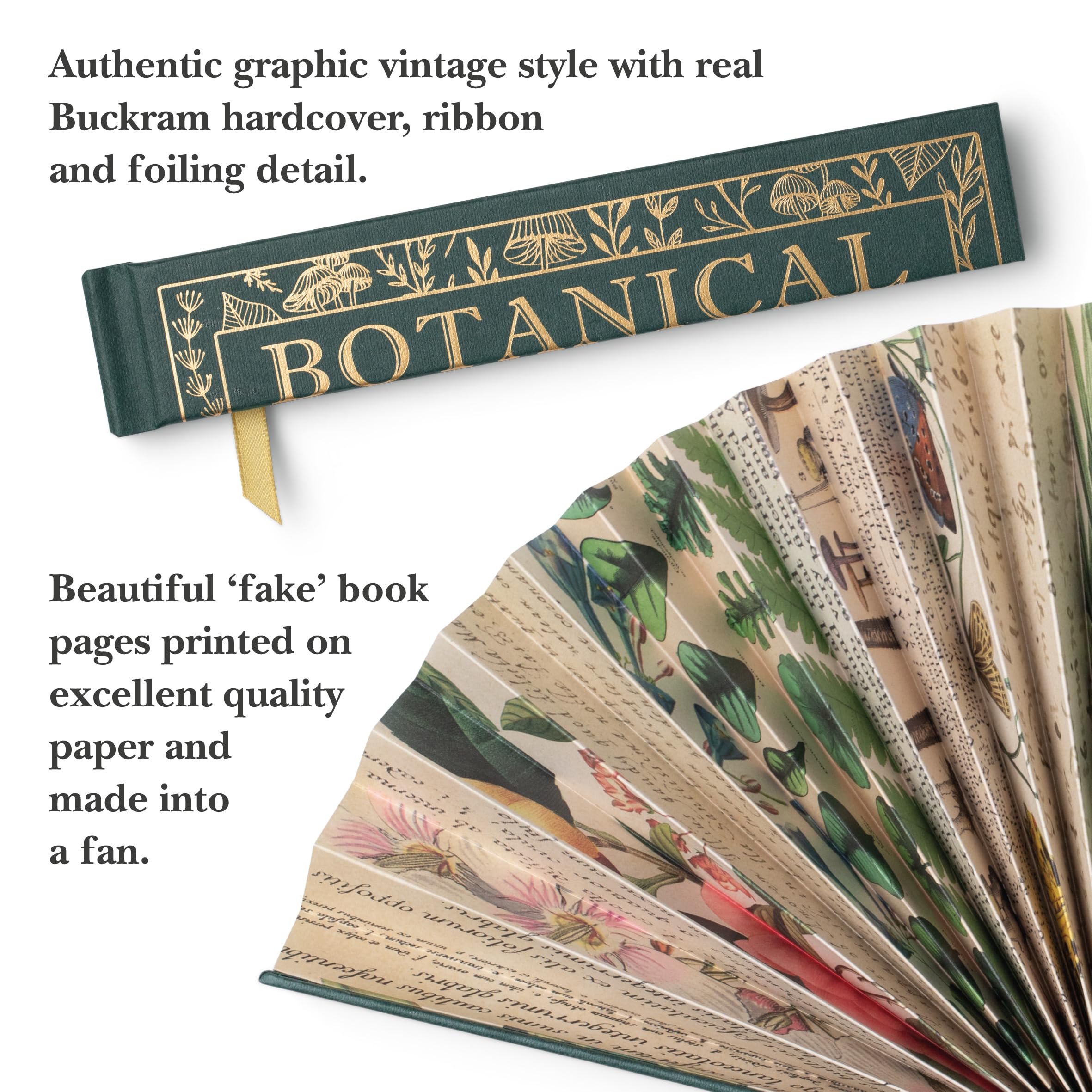 IF Book Lover’s Paper Fan, Elegant Handheld Fan, Perfect for Reading Outdoors Gifts for Bibliophiles & Book Club Accessories - Image 3