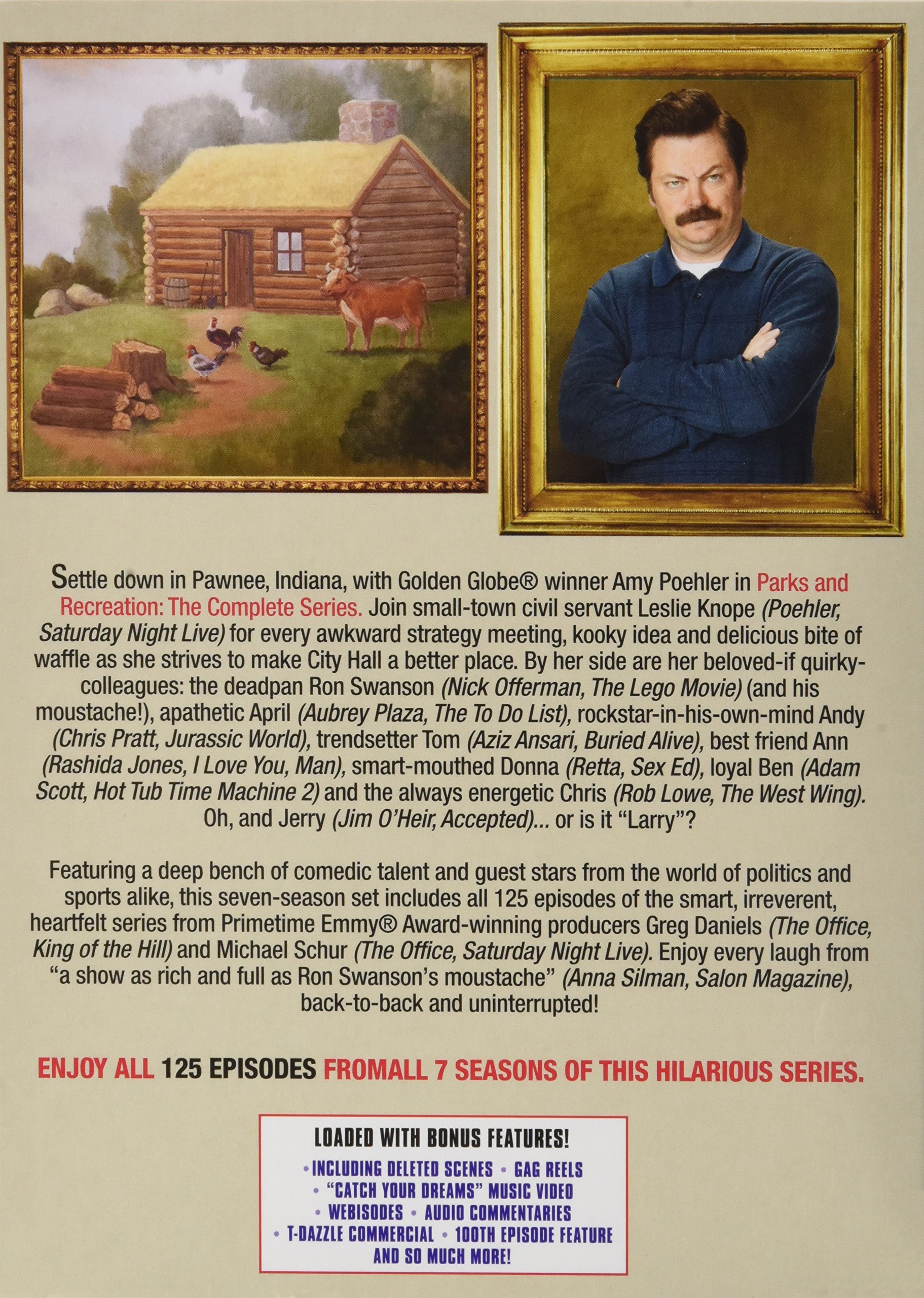 Parks & Recreation - Seasons 1-7: The Complete Series (21 disc box set) [DVD] [Edizione: Regno Unito]