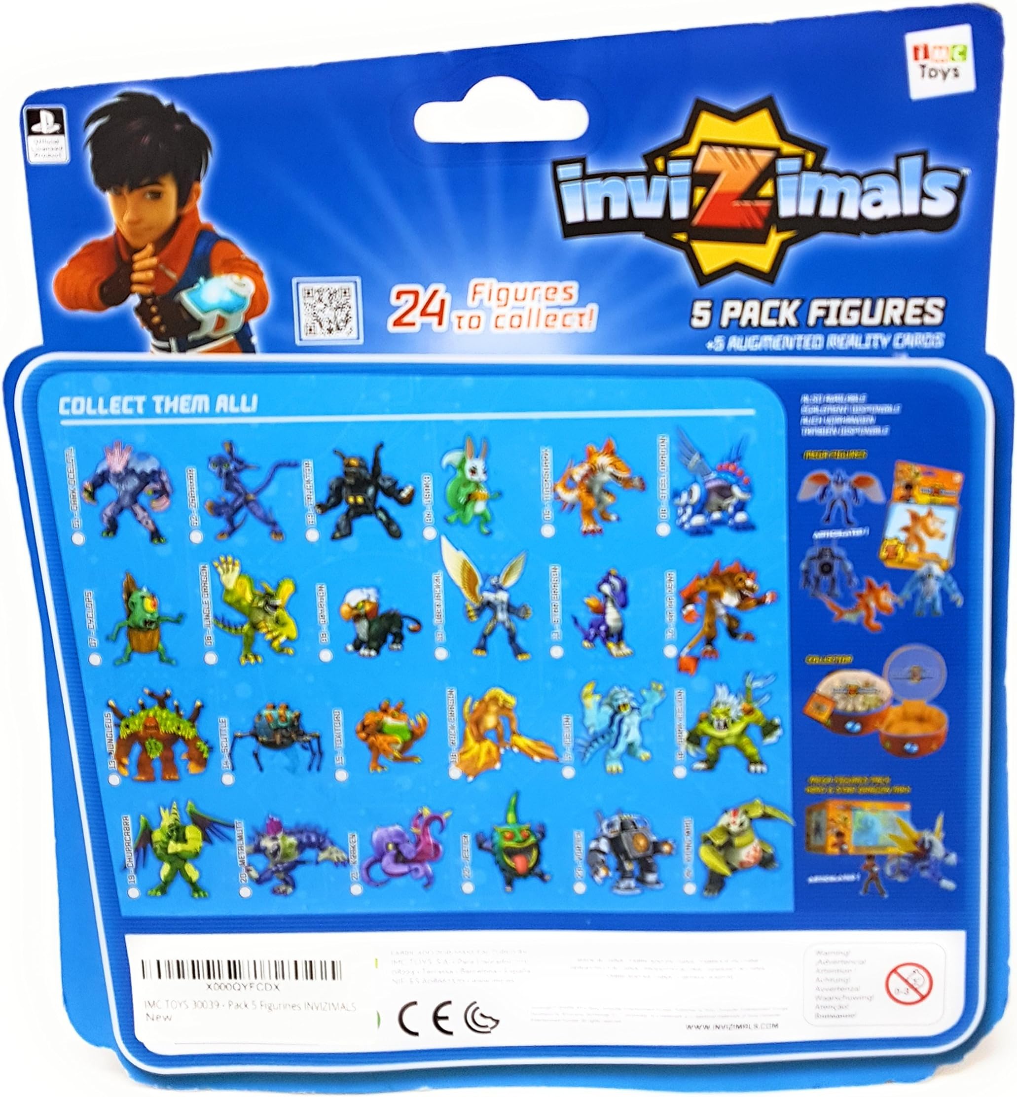 Invizimals Model 30039 Pack of 5 Assorted