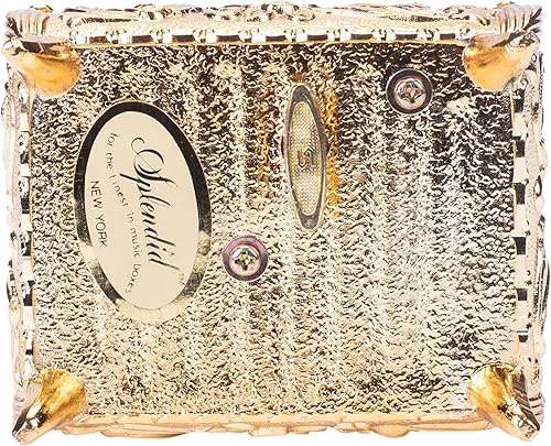 Miniatura 5 de Splendid Green Cameo Music BoxJewelry Box in Rectangular Shape Crystallized With Swarovski Elements playing Fur Elise