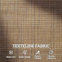 Vista 6 de Outsunny Banco planeador para 2 personas para exteriores, silla mecedora doble para patio, sofá biplaza con marco de acero recubierto de polvo