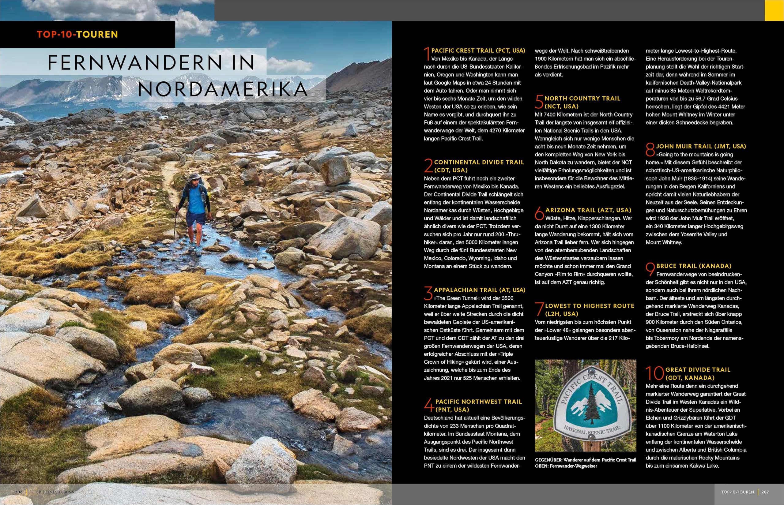 Reise-Bildband – Die Tour deines Lebens: 313 unvergessliche Wanderungen auf allen Kontinenten. Spektakuläre Reisefotografie und spannende Reiseberichte