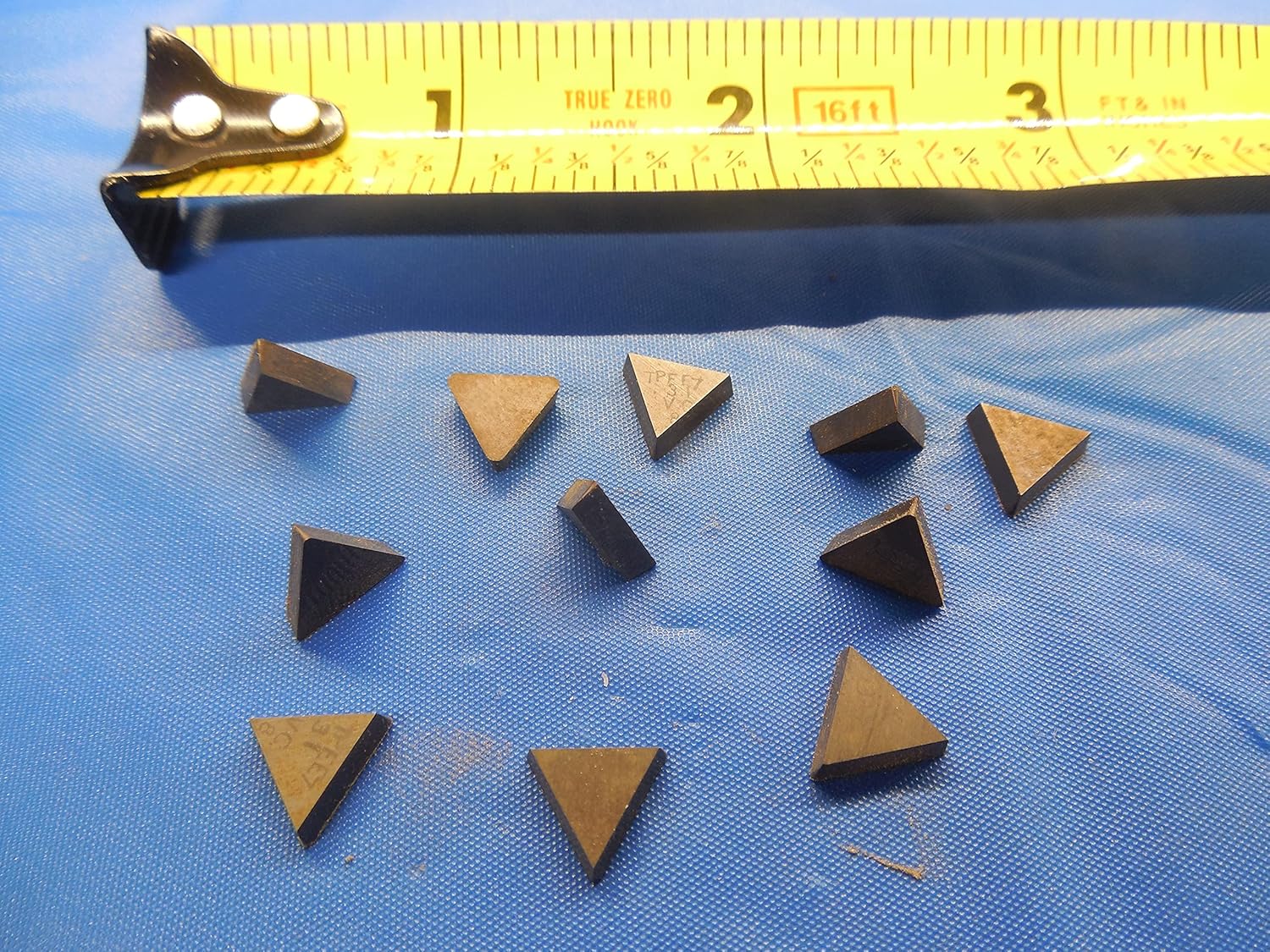 11PCS New VALENITE TPEE 731 VC8 Carbide Turning Inserts TPEE731 1/64 INDEXABLE