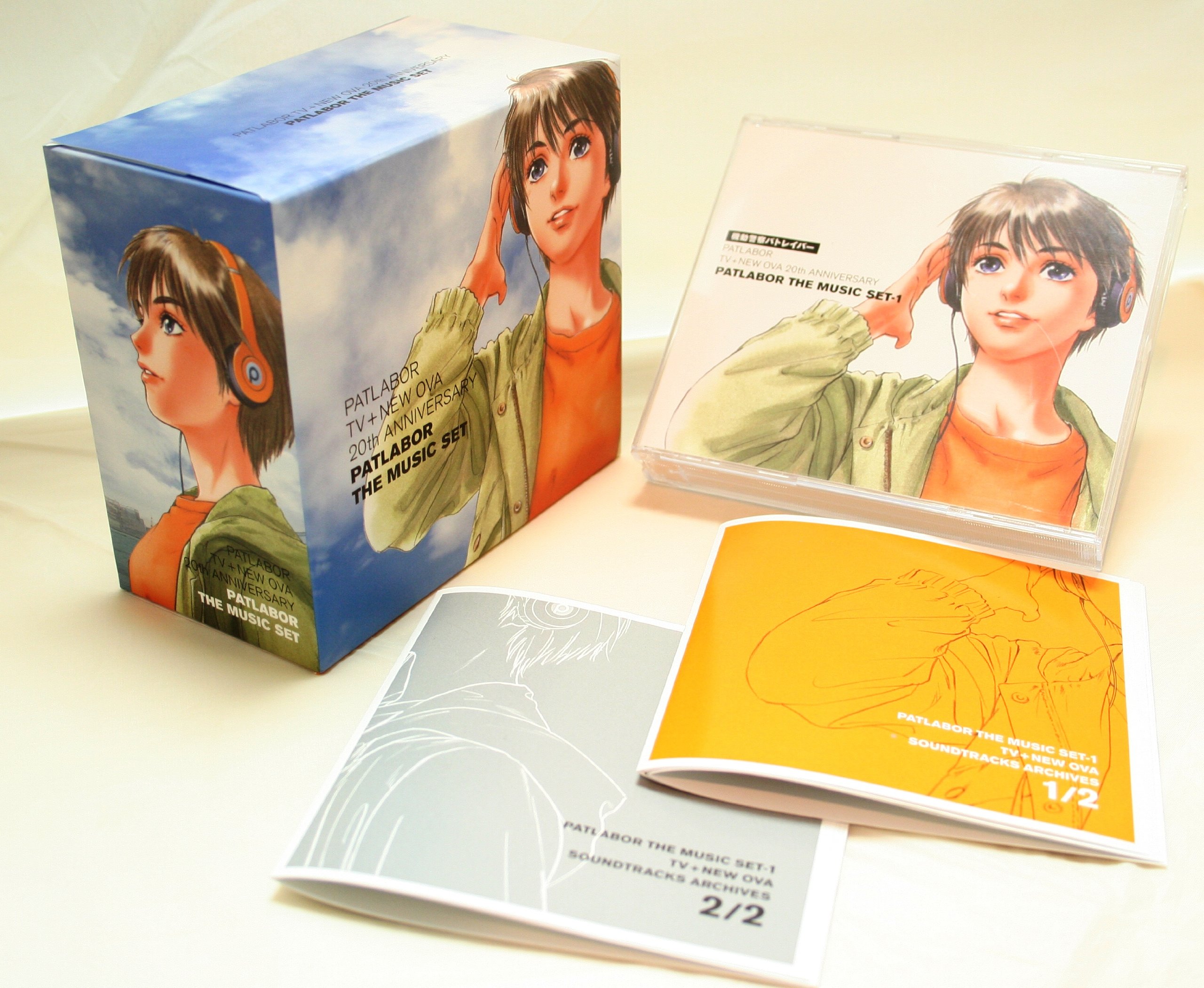 Cd] Patlabor Tv+New Ova 20Th Patlabor The Music Set-1 Anime